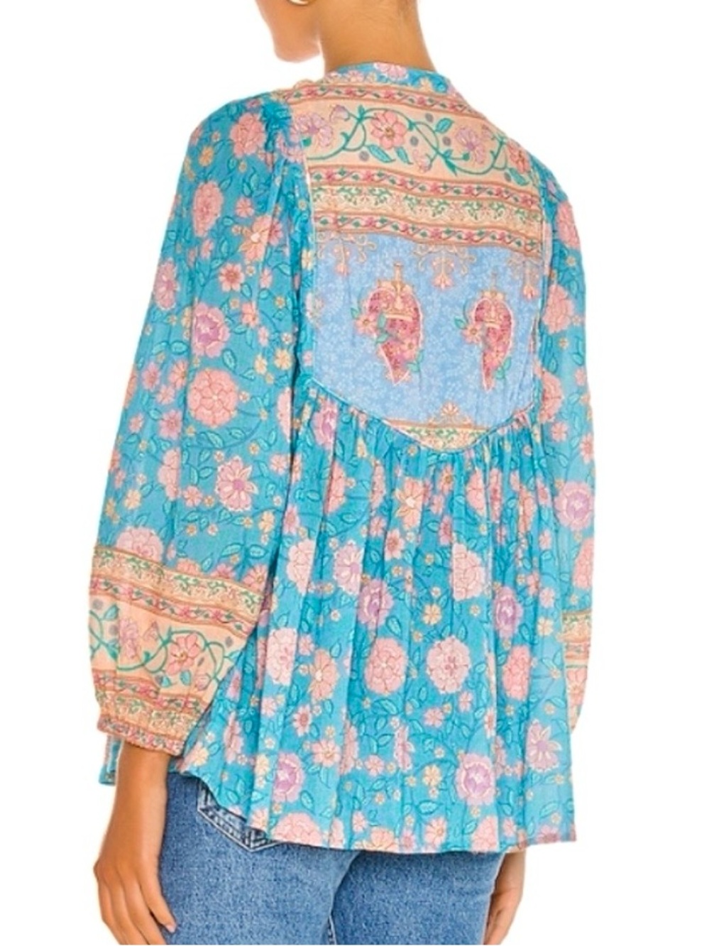 🌺🎉HP🎉🌺 NWOT Spell & The Gypsy/Revolve Love Story Blouse - Picture 2 of 16